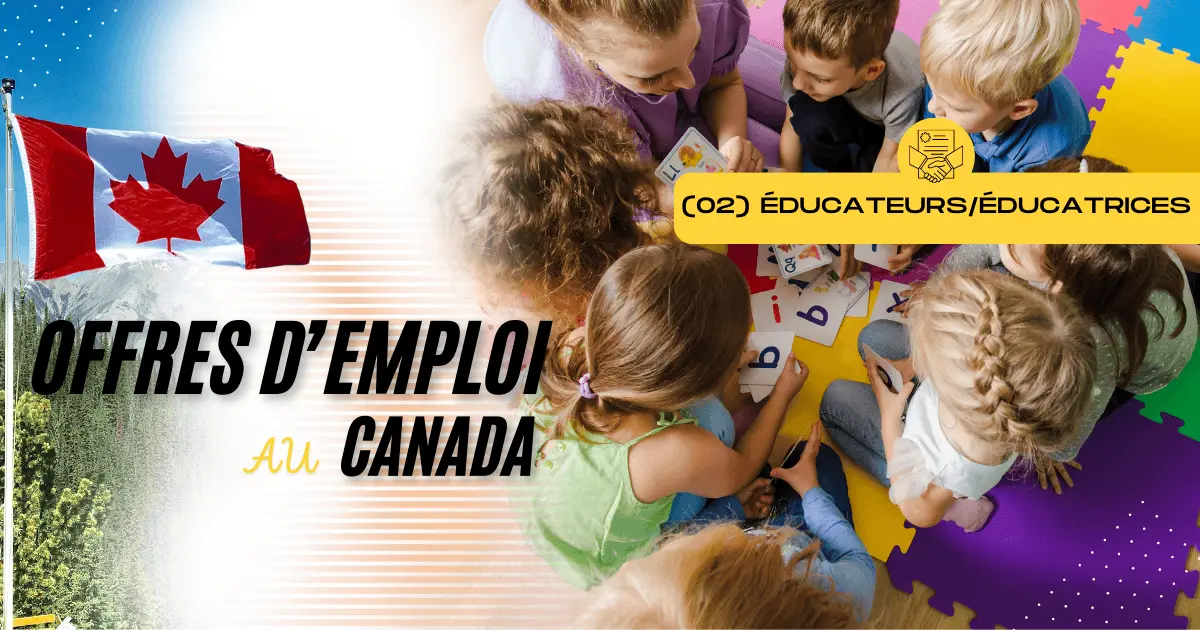 Offre emploi Canada : Éducateur/trice Petite Enfance via ANAPEC