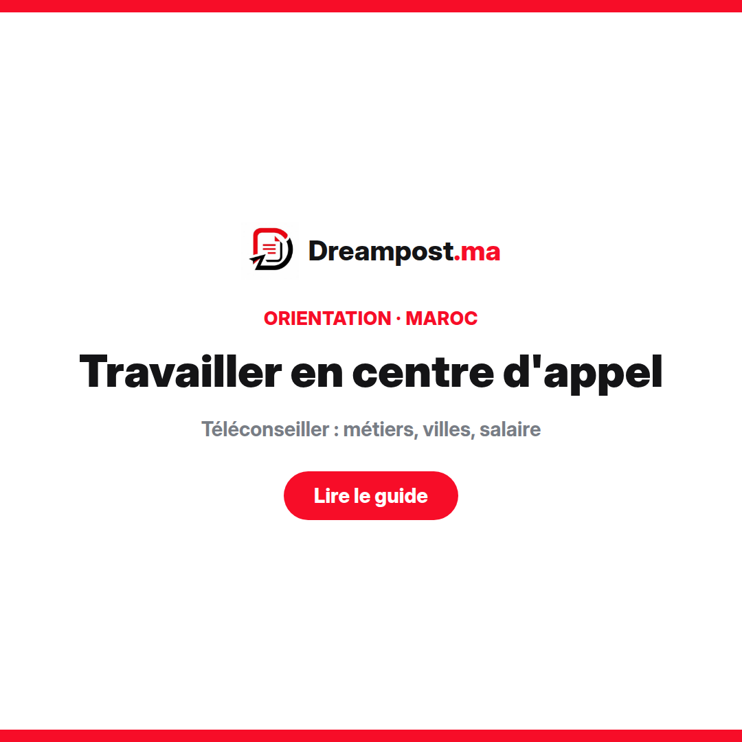 Travailler en centre d'appel au Maroc