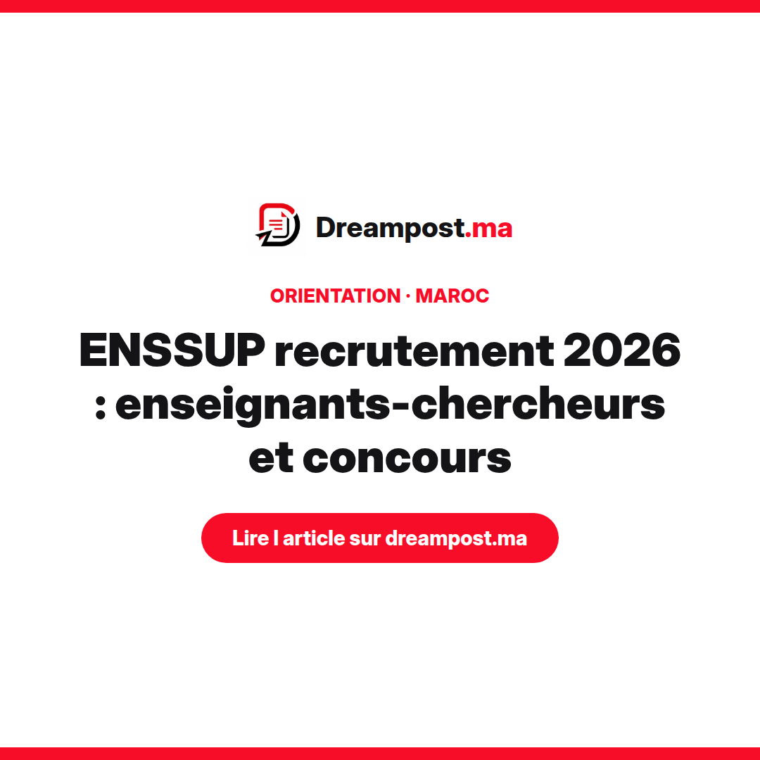 ENSSUP recrutement 2026 : enseignants-chercheurs et concours