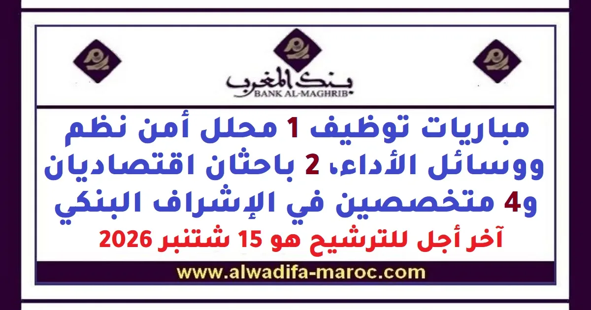 Bank Al-Maghrib - Banque du Maroc