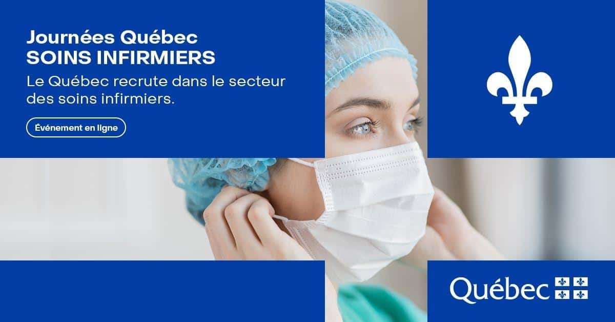 Journées Québec Soins Infirmiers 2022 : inscriptions ouvertes