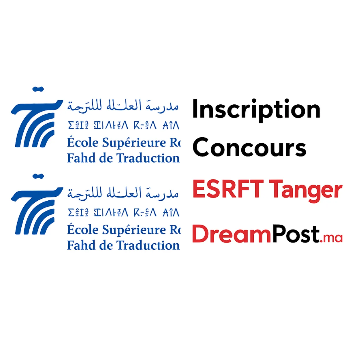 Résultats Présélection Concours ESRFT Tanger 2026-2027