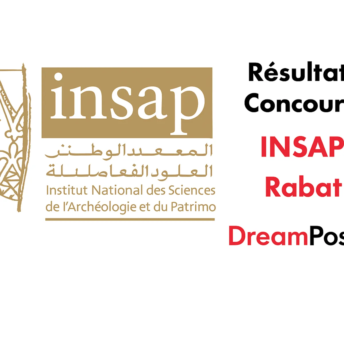 Résultats Définitifs Concours INSAP Rabat 2026/2027
